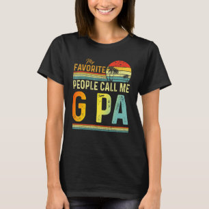 Camiseta Mens Minhas Pessoas Favoritas Me Chamam De G Pa Pa