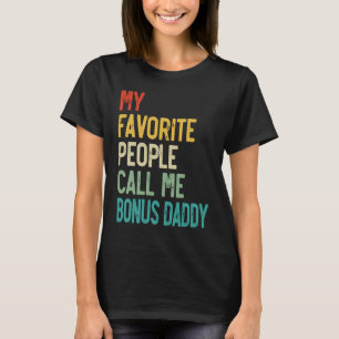Camiseta Mens Minhas Pessoas Favoritas Me Chamam De Pai De