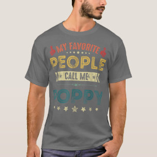 Camiseta Mens Minhas Pessoas Favoritas Me Chamam De Vovô