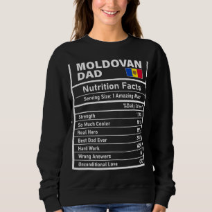 Camiseta Mens Moldovan Pai Facts Dia de os pais Nat