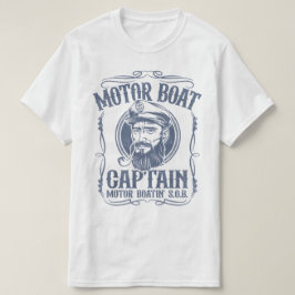 Camiseta Men's Motor Boat Captain shirt