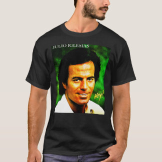 Camiseta Mens My Favorite Julio Iglesias Banda Logo Gift Fo