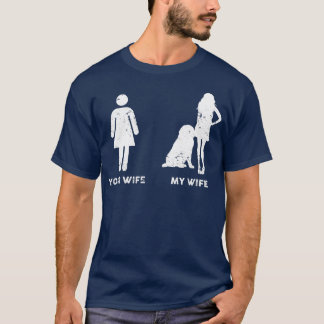 Camiseta Mens My Leonberger Your Wife Gift