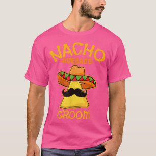 Camiseta Mens Nacho Média Groom De Mayo Meican Fathers da