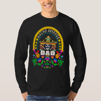 Camiseta Mens Nacho Média Pai Cinco De Mayo E Pai