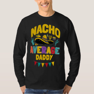 Camiseta Mens Nacho Média Pai Cinco De Mayo Mat Mexicano