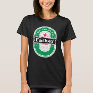 Camiseta Mens Não É Um Bod Pai É Um Pai Figura Beer Fa