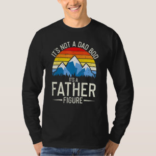 Camiseta Mens Não É Um Bod Pai É Um Pai Pai