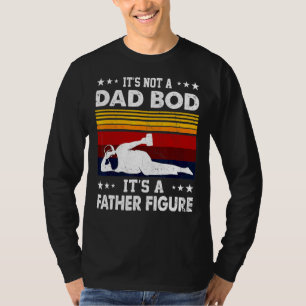 Camiseta Mens não é um Pai, é um pai e um filho.