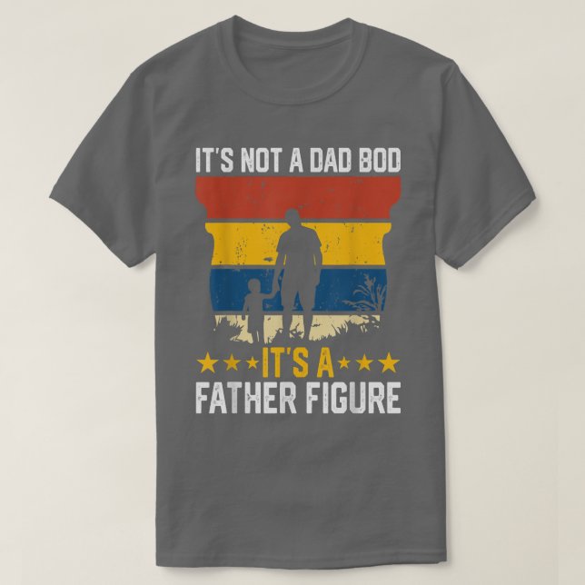 Camiseta Mens não é um Pai, é um pai que se acha engraçado (Frente do Design)