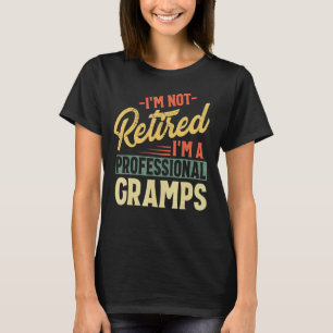 Camiseta Mens, não estou aposentado, sou um gordo profissio