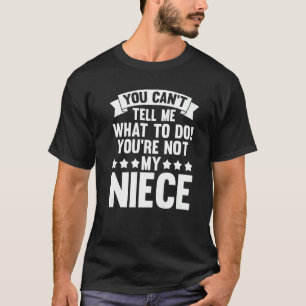 Camiseta Mens, não me podes dizer o que fazer... Não és o m