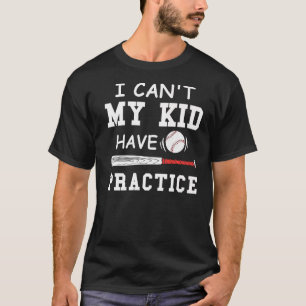 Camiseta Mens não posso ter meu filho treinando o padre Pre