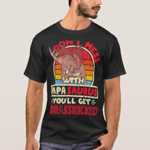 Camiseta Mens não se mexem com Papa Surus, eu juro