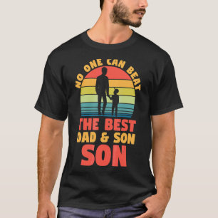 Camiseta Mens Ninguém Pode Bater No Melhor Pai E Filhos