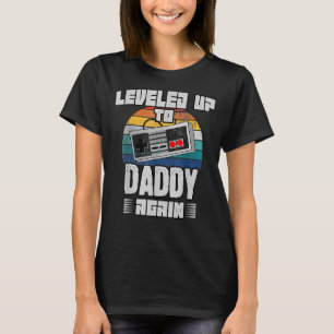 Camiseta Mens Nivelando Até Pai Novamente 2023 Pai Novo D