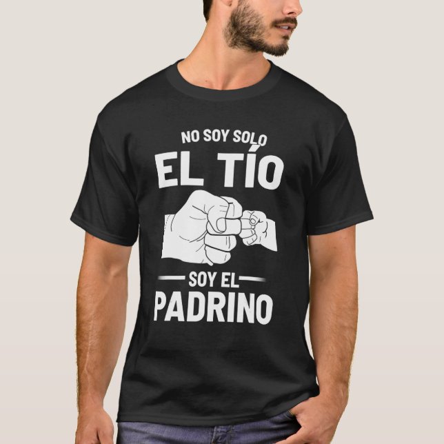 Camiseta Mens No Soy Solo El Tio Soy El Padrino (Frente)
