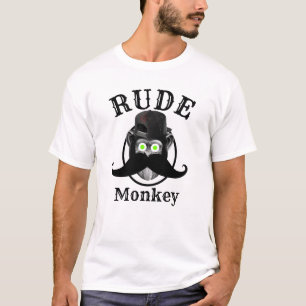 Camiseta Mens novidade engraçada estilo universitário RUD