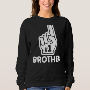 Camiseta Mens Número Um Irmão Dia Pai Aniversário Filho 1