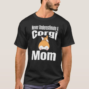 Camiseta Mens Nunca Subestimam Um Cachorro De Corgão Que A
