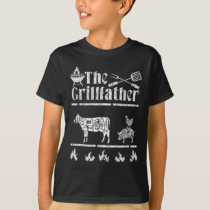 Camiseta Mens O Grilldad Fumava Esse Churrasco Engraçado