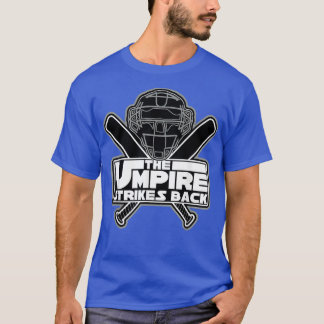 Camiseta Mens O Império Contra Beisebol Engraçado