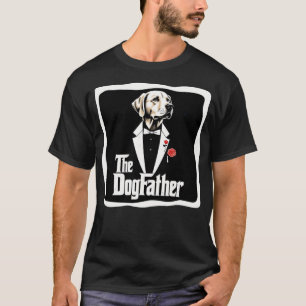 Camiseta Mens O Ouro Do Cachorro Pai Do Vendedor Do Cachorr