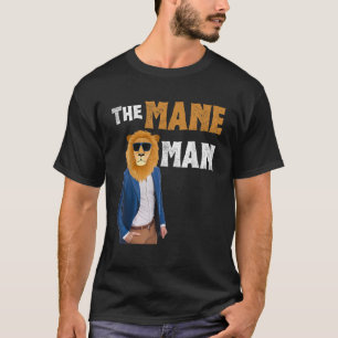 Camiseta Mens O Pai do Homem-Mané Aniversário Engraçado Dia