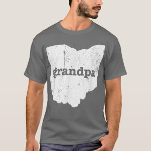 Camiseta Mens Ohio Grandpa T Avô Gifts State Grand