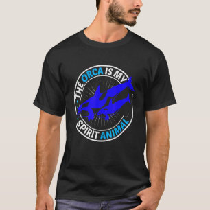 Camiseta Mens, Orca É A Minha Orca De Animal Espirituosa