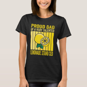 Camiseta Mens Orgulhosos Pais De Uma Pista De Limonada Muit