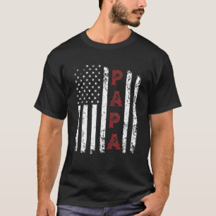 Camiseta Mens Orgulhosos Papa Dia de os pais 2022 Do Vovô