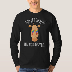 Camiseta Mens Orgulhosos Vovô Eu Amo Meu Avô Gay Lgbtq Yo