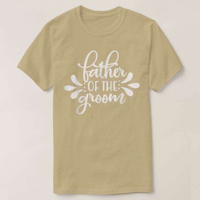 Camiseta Mens Padre Do Casamento E Bach (Frente do Design)