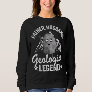 Camiseta Mens Padre Husband Geologista Legend Geology Pai R