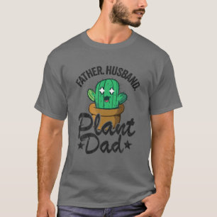 Camiseta Mens Padre Husband Plant Pai Landscapers Gardener