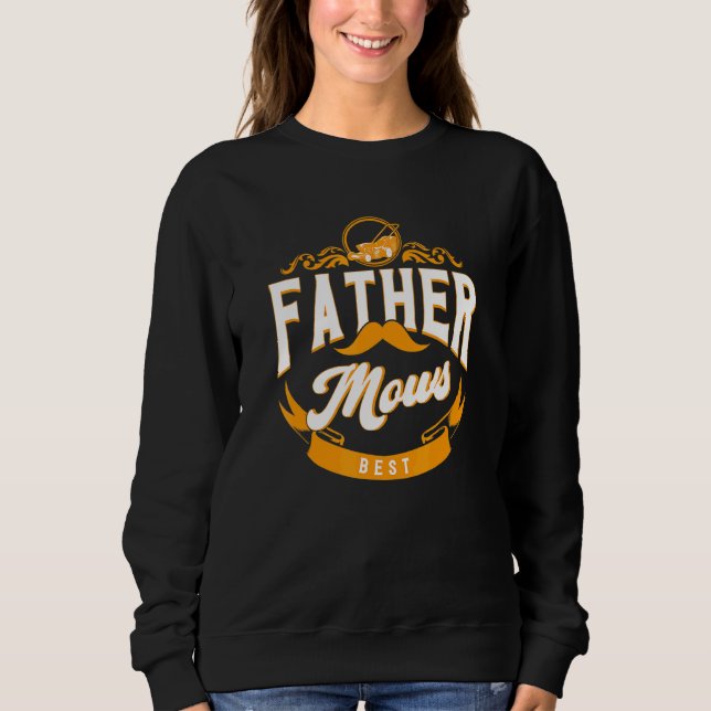 Camiseta Mens Padre Mows, Melhor Cabeleireiro (Frente)