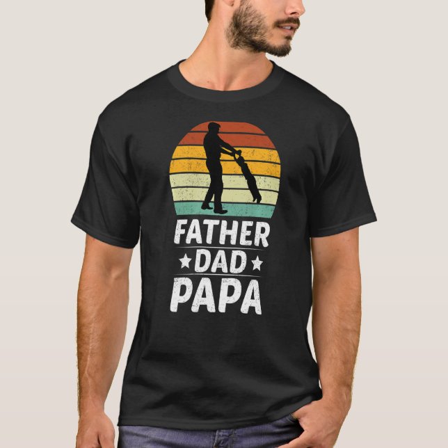 Camiseta Mens Padre Pai Papa (Frente)