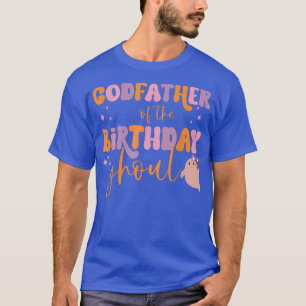 Camiseta Mens Padrinho do Aniversário Ghoul Ghost Hallowe