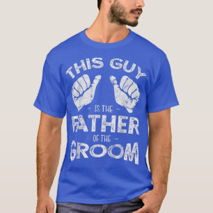 Camiseta Mens Pai do Casamento do Pai do Groom Engraçado