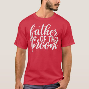 Camiseta Mens Pai do esquadrão noivo Bachelorette Bridal