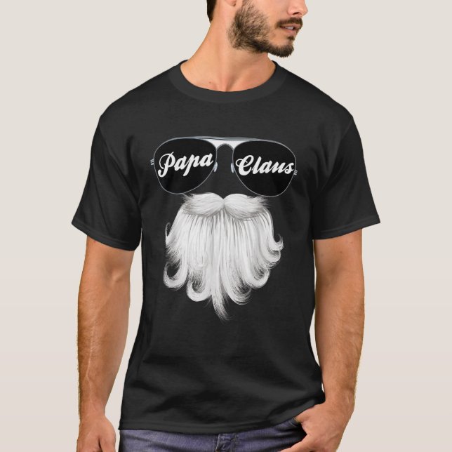Camiseta Mens PAPA CLAUS Pai do avô engraçado Avô Avô Mens  (Frente)