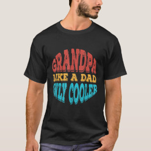 Camiseta Mens PAPA como um avô SÓ FRIO 3