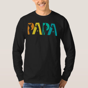 Camiseta Mens Papa Golf Para Pai Avô - Brincadeira