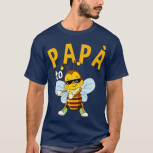 Camiseta Mens Papá Para Ser Abelha Futura De Fogão De Pai