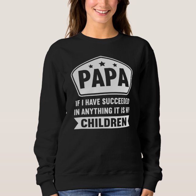 Camiseta Mens Papa Se Eu Consegui Em Qualquer Coisa É Meu (Frente)