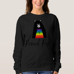 Camiseta Mens Papa Urso Lgbt Pride Gay Arco-Íris Ortod Papa
