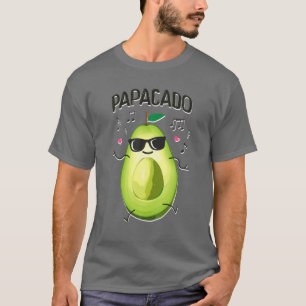 Camiseta Mens Papacado Engraçado Presente Para Novo papai 
