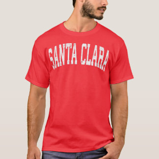 Camiseta Mens Papais noeis Clara California CA Vintage Athl