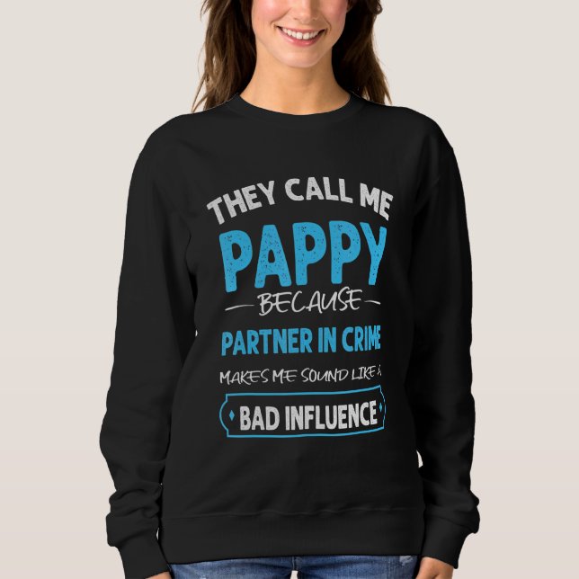 Camiseta Mens Pappy Pappy Dia de os pais (Frente)